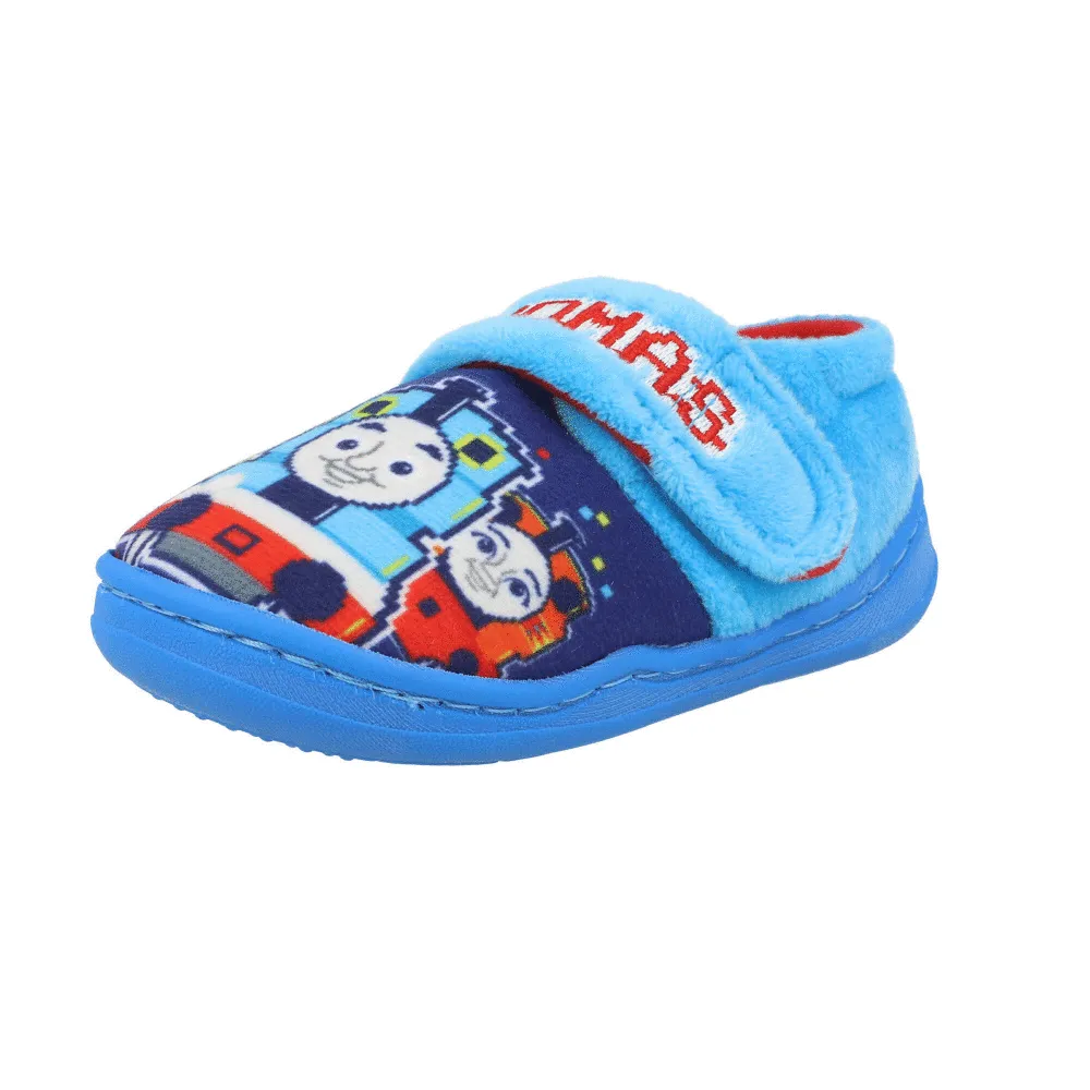 Thomas & Friends Blue Kids Slippers