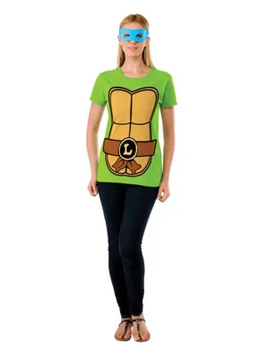 Tmnt Leonardo Ladies Tee Size L