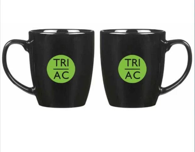 TRI AC Mug - Bistro 18 oz -Black