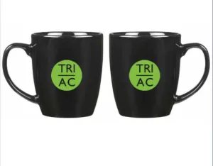 TRI AC Mug - Bistro 18 oz -Black