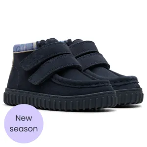 UK 6 Torhill Navy Camo Suede