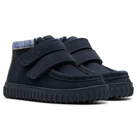 UK 6 Torhill Navy Camo Suede
