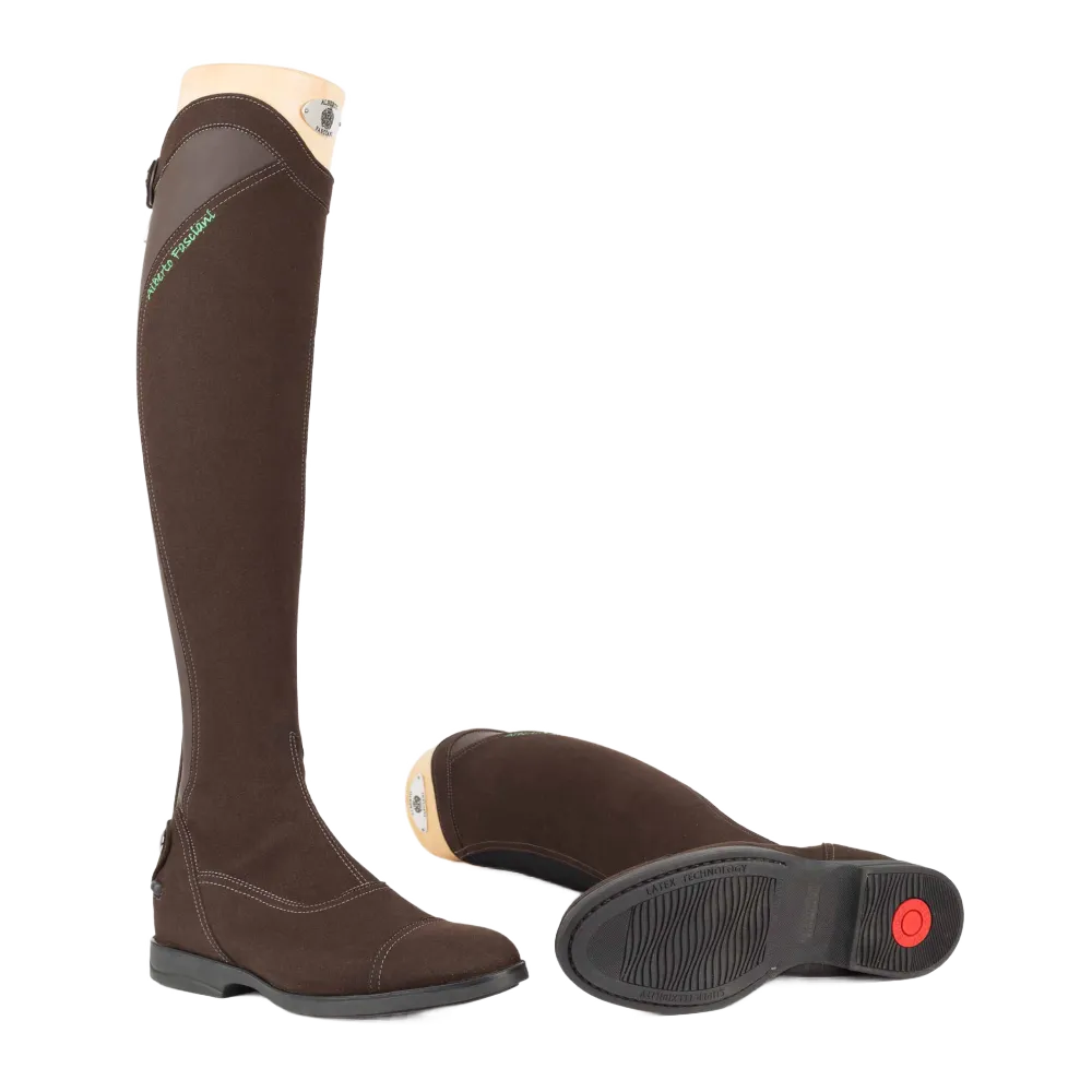 Urbinolim Suede Riding Boots by Alberto Fasciani