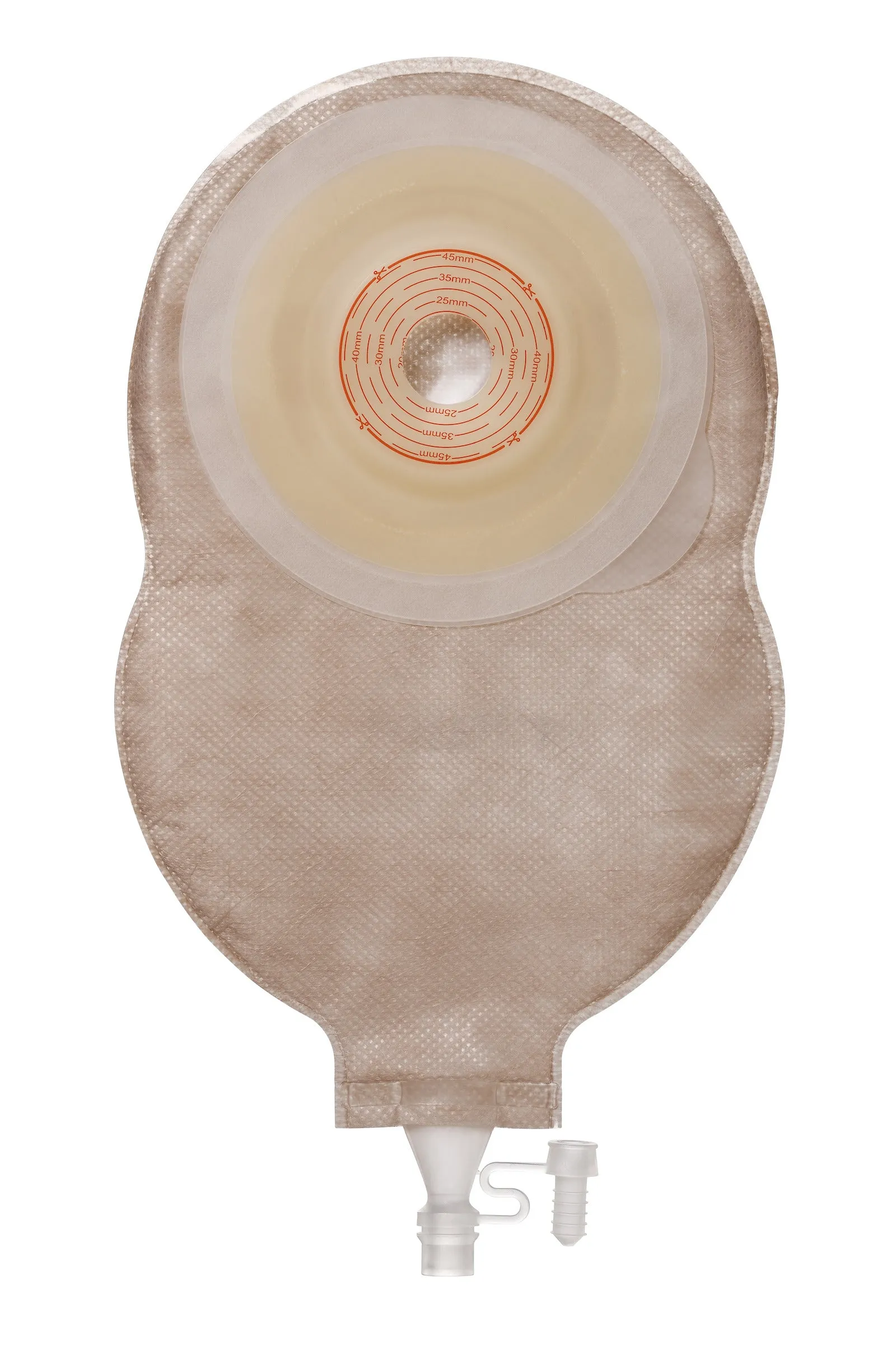 Urostomy Pouch Esteem ™ Soft Convex w/Soft Tap Closure Cut to Fit by Convatec