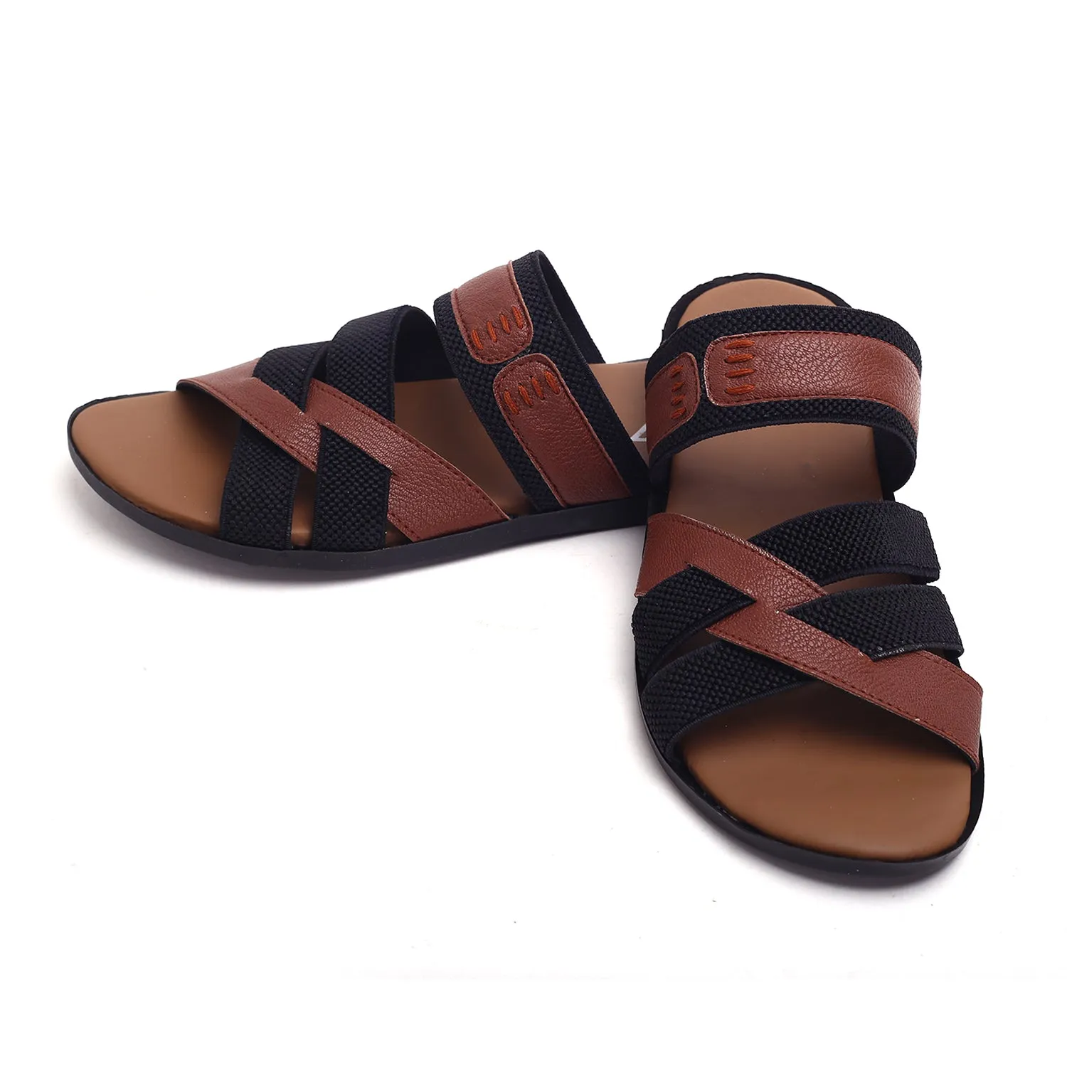 Valuable Causal Open Toe Slipper L-001/M178 - Mustard