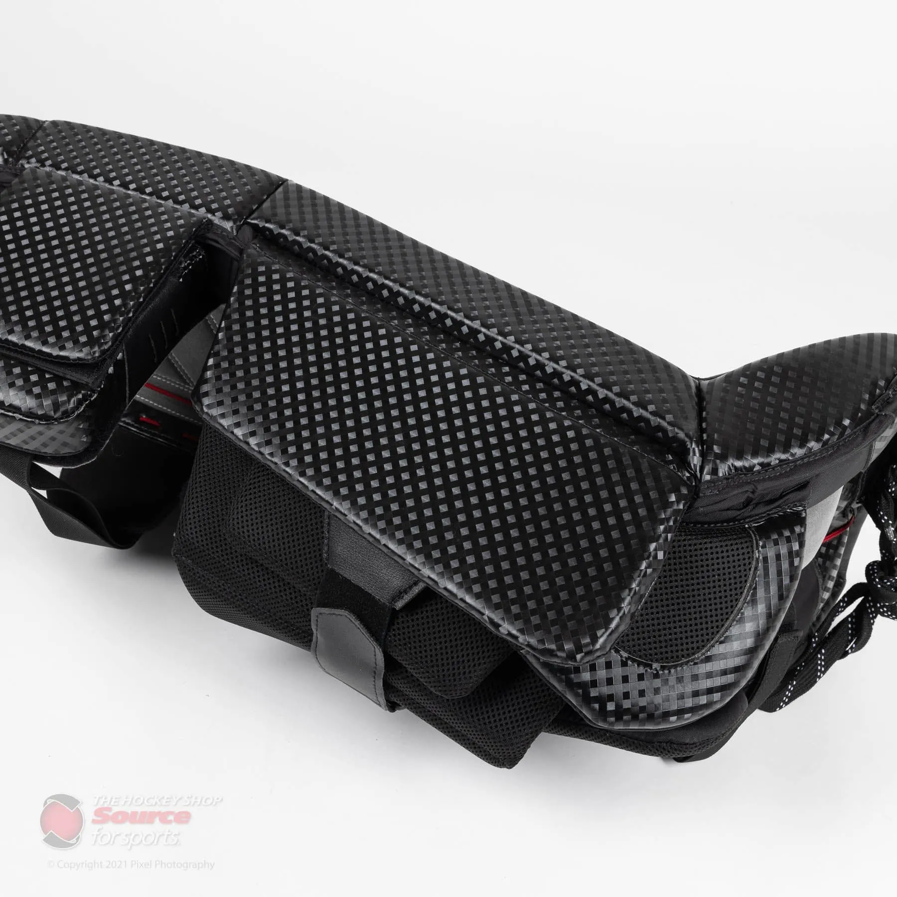 Vaughn Velocity V9 Pro Carbon Senior Goalie Leg Pads - Swirl Graphic