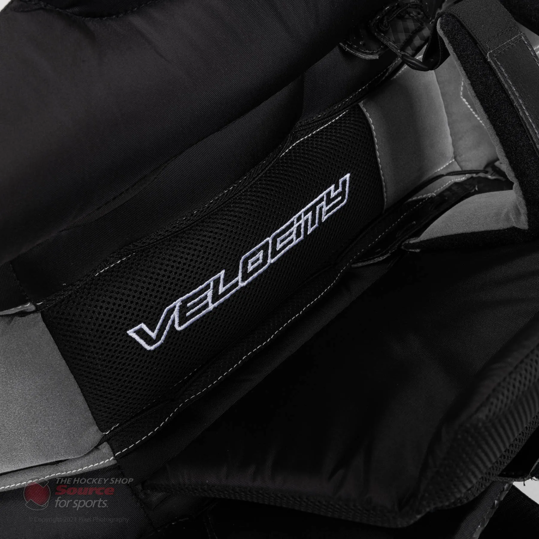 Vaughn Velocity V9 Pro Carbon Senior Goalie Leg Pads - Swirl Graphic