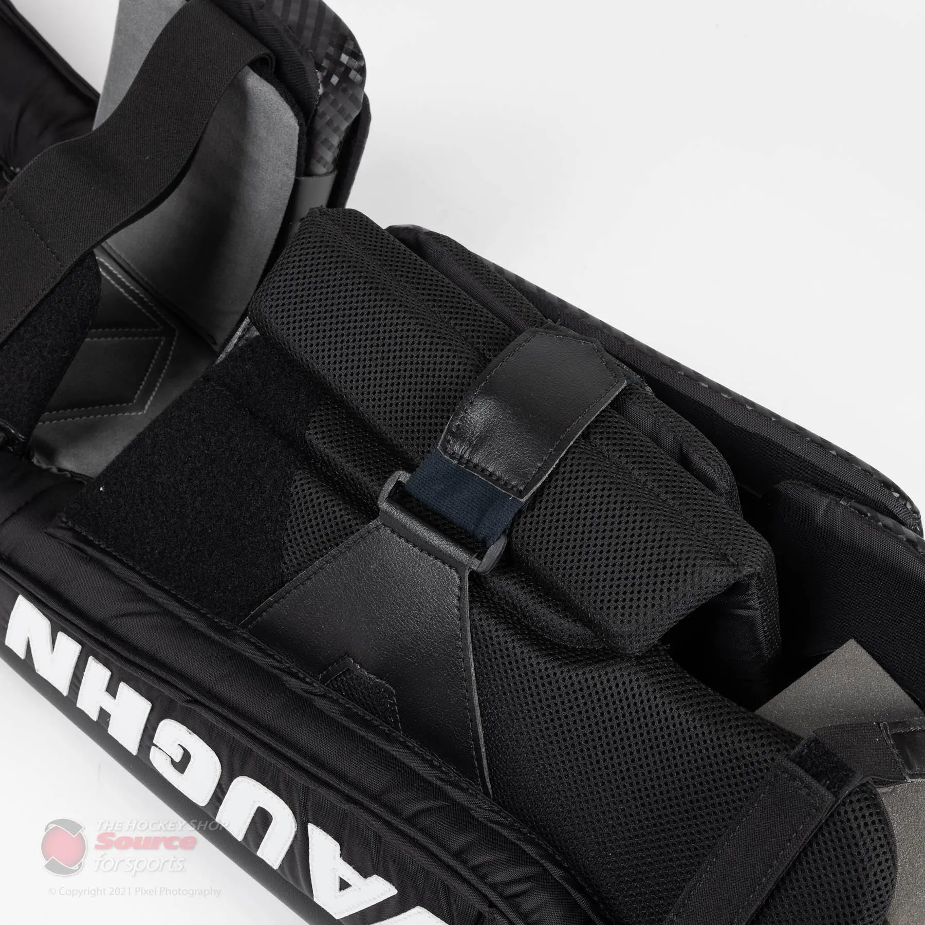 Vaughn Velocity V9 Pro Carbon Senior Goalie Leg Pads - Swirl Graphic