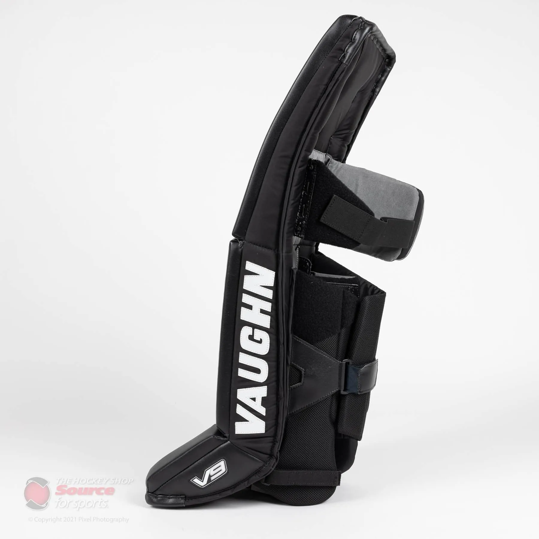 Vaughn Velocity V9 Pro Carbon Senior Goalie Leg Pads - Swirl Graphic