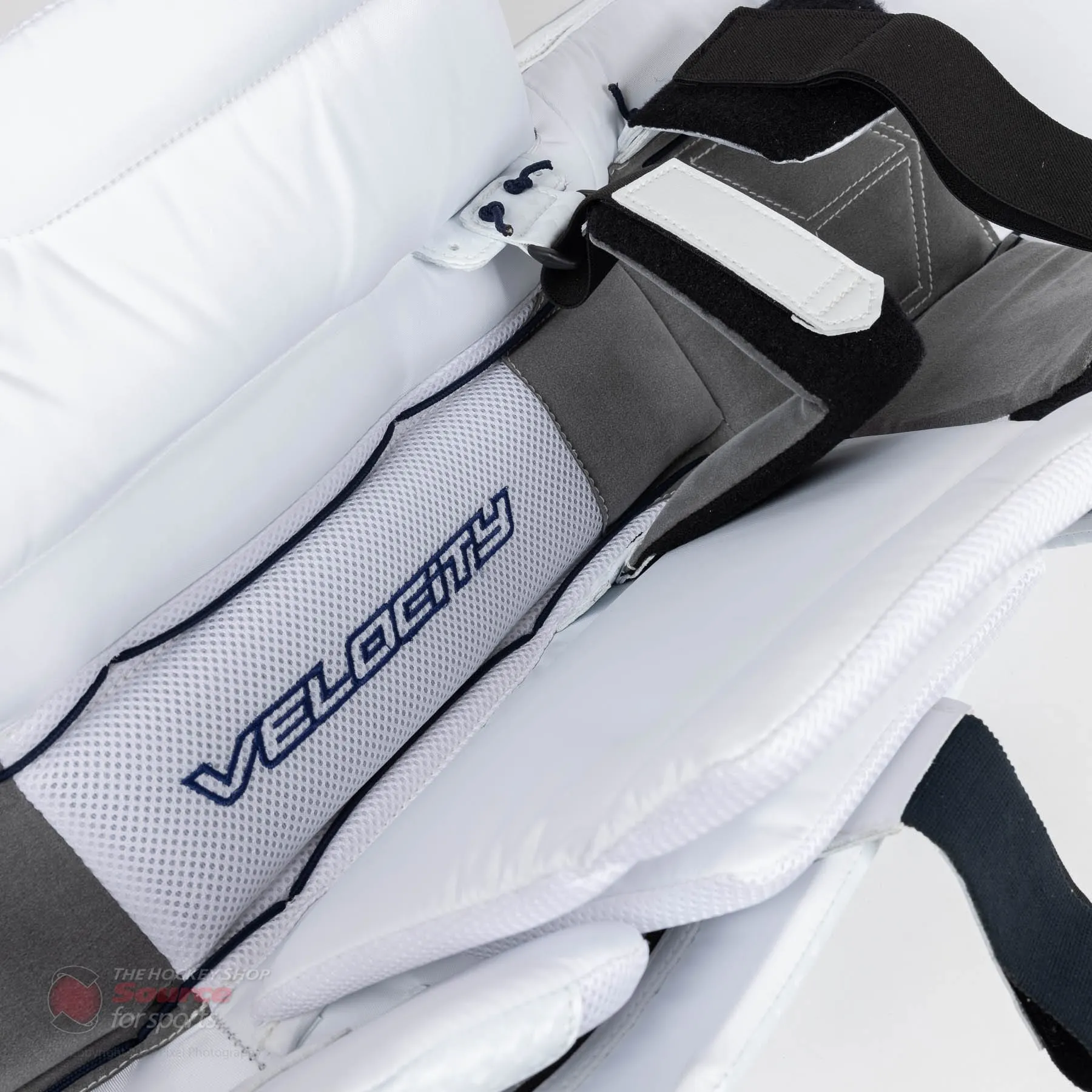 Vaughn Velocity V9 Pro Carbon Senior Goalie Leg Pads - Swirl Graphic
