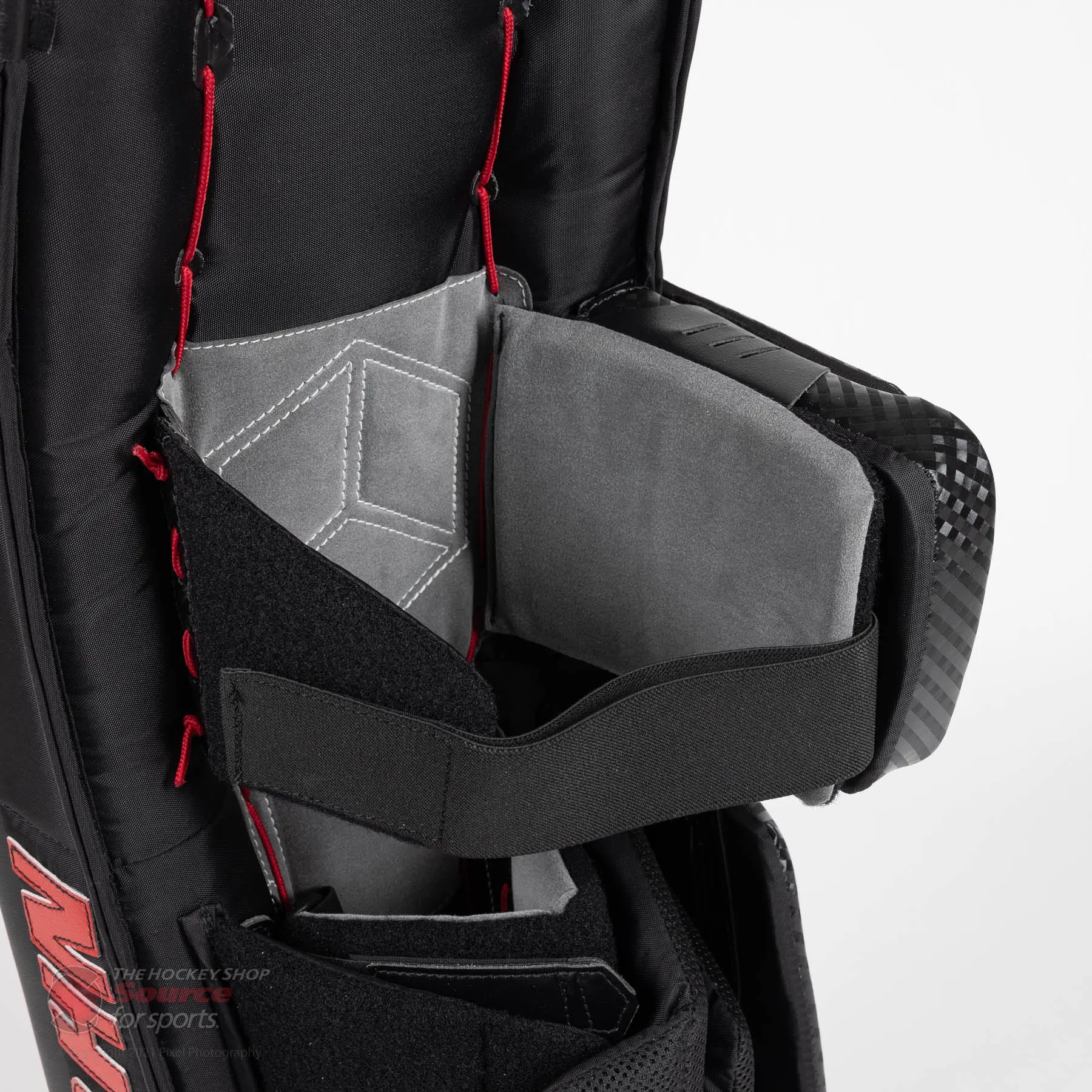 Vaughn Velocity V9 Pro Carbon Senior Goalie Leg Pads - Swirl Graphic