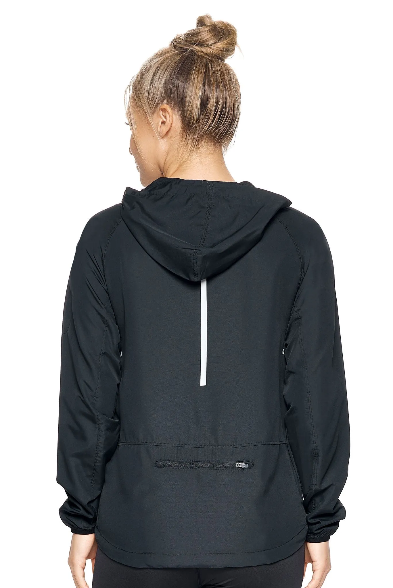 WA342 Water Resistant Hooded Swift Tec Running Jacket