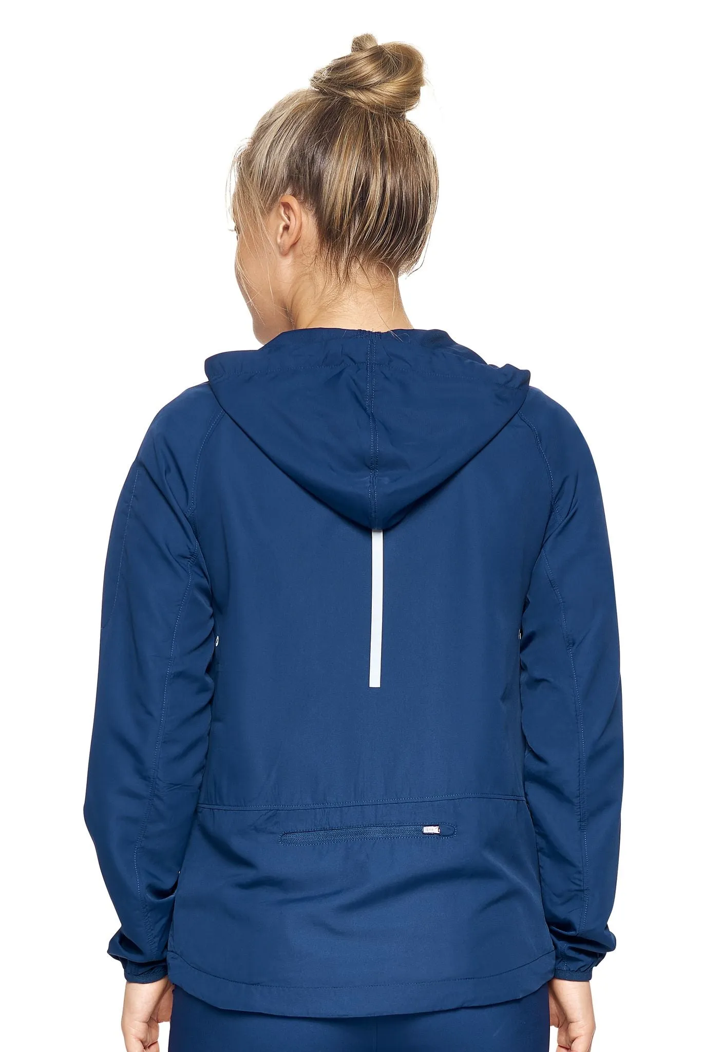 WA342 Water Resistant Hooded Swift Tec Running Jacket