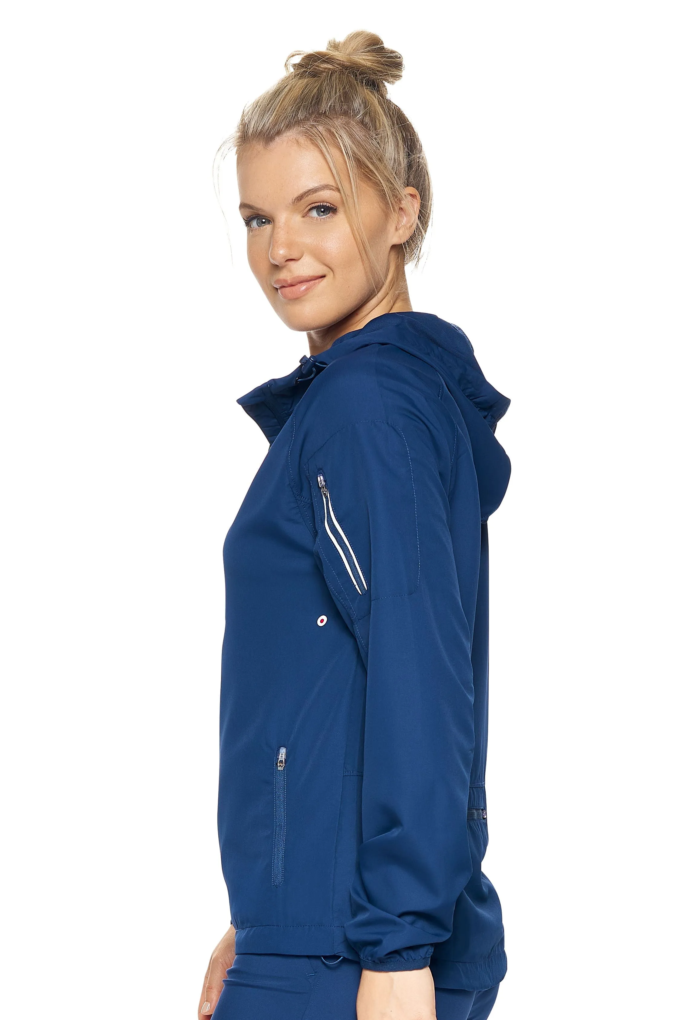 WA342 Water Resistant Hooded Swift Tec Running Jacket