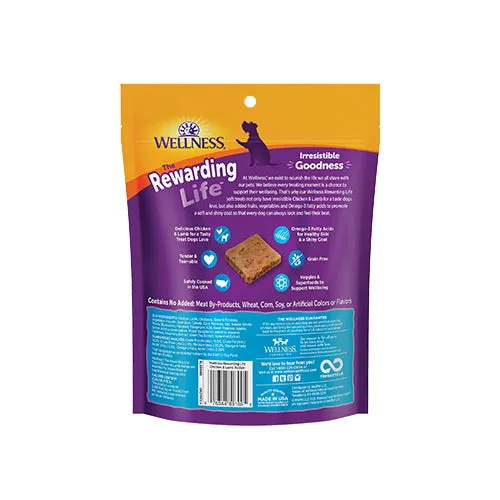 Wellness Rewarding Life Chicken & Lamb Dog Treats (6oz/170g)