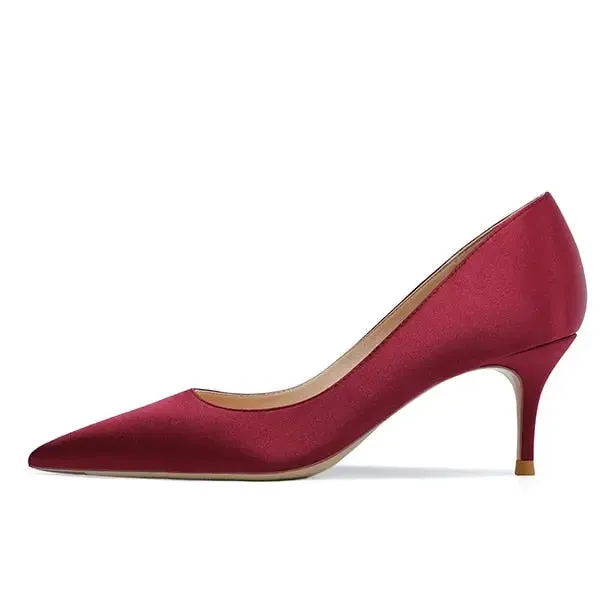 Women Pumps Midium Heel Shoes