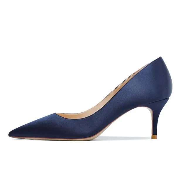 Women Pumps Midium Heel Shoes