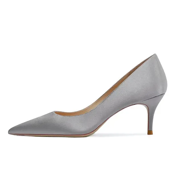 Women Pumps Midium Heel Shoes