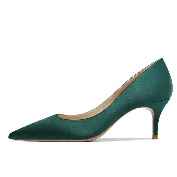 Women Pumps Midium Heel Shoes