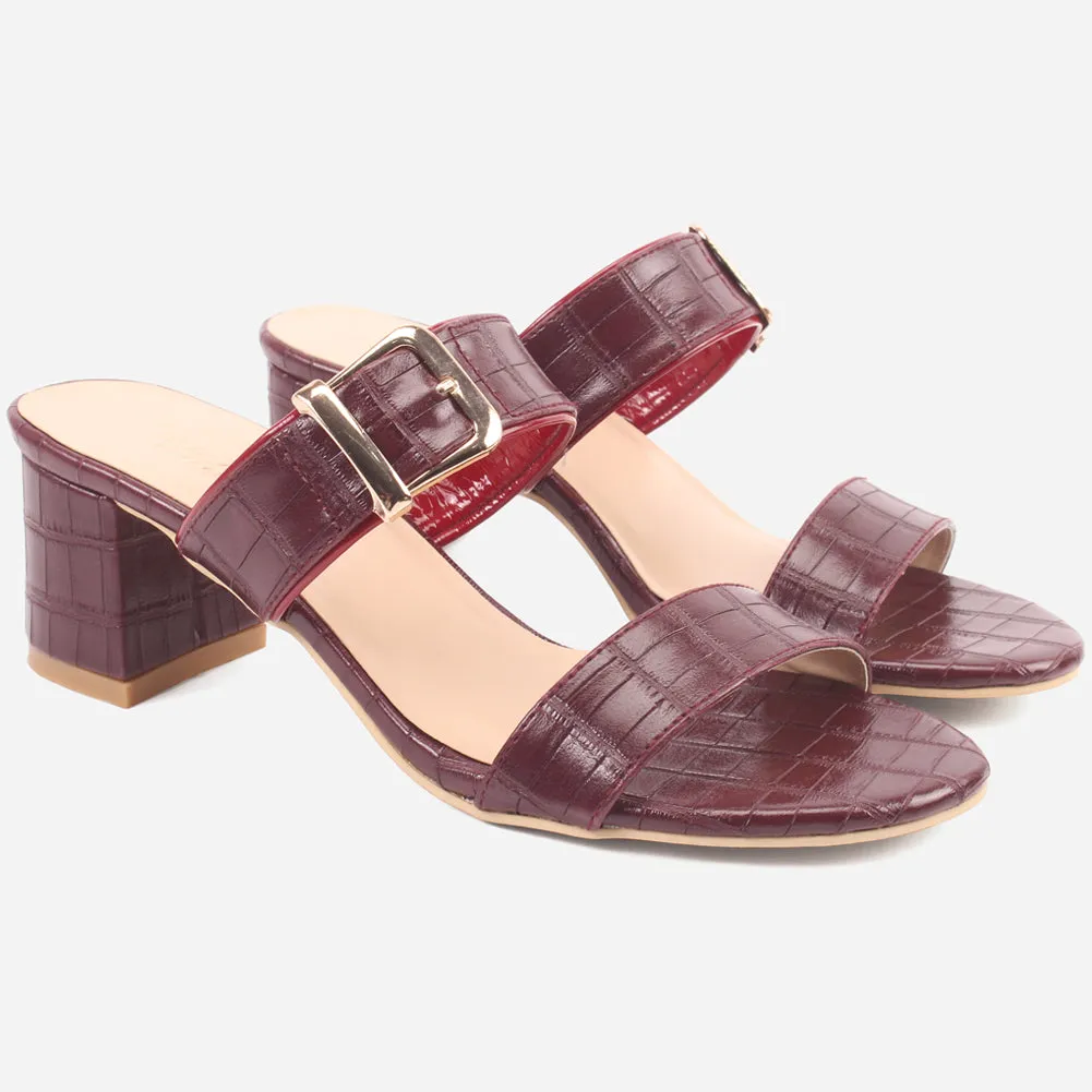 Women "PINKOLA" Block Heel Summer Sandals