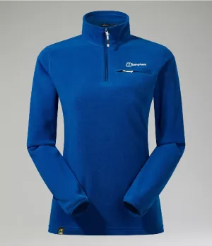 WOMEN'S PRISM MICRO FLEECE HALF ZIP -ELECTRIC COBALT