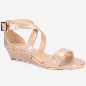 Womens "SHIETEL" Glittery Open Toe Summer Sandals