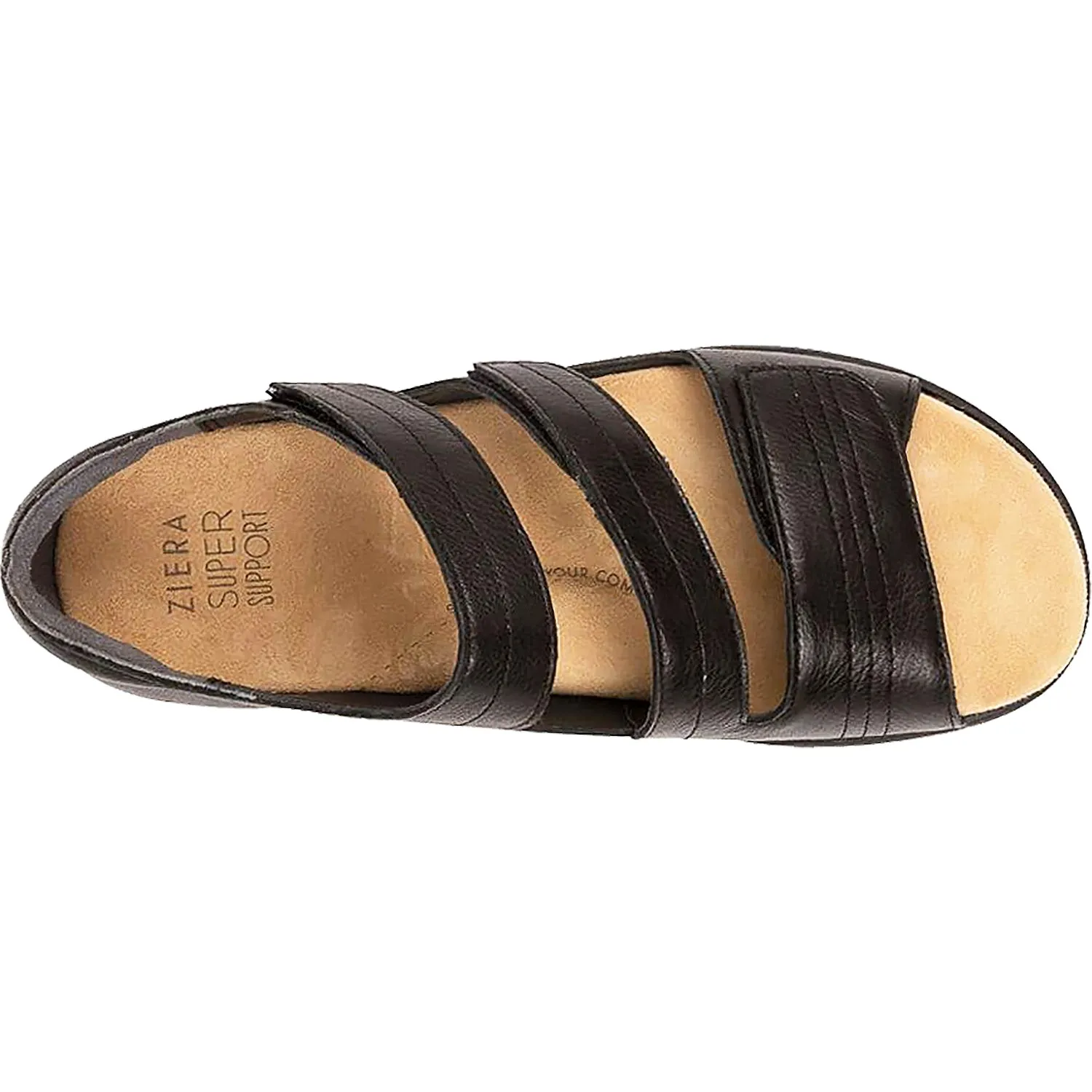 Women's Ziera Bardot Black Leather
