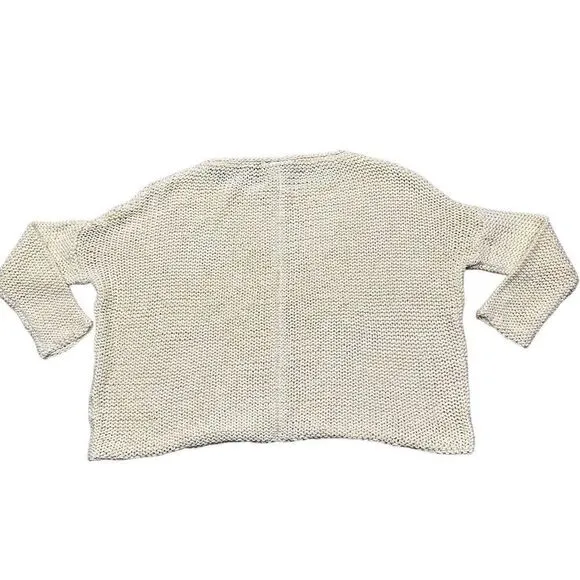 Wooden Ships Women's Yellow Knit Pullover Sweater S/M