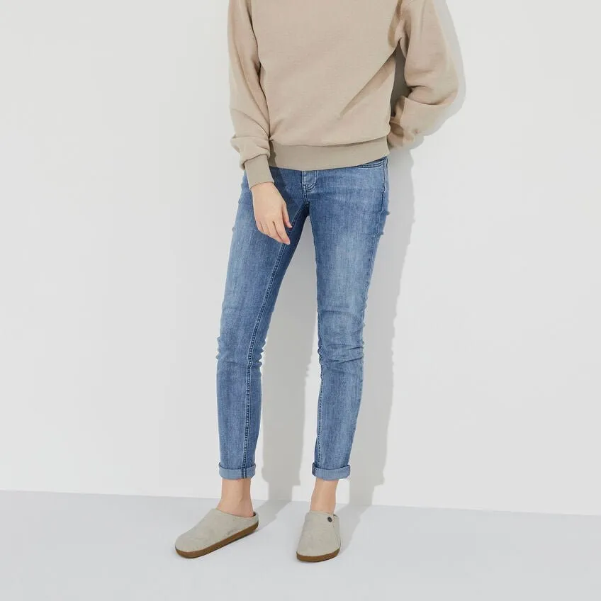 'Zermatt Rivet' women's homeslipper - Grey