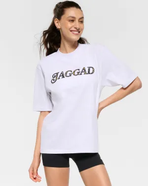 ZURIE SIGNATURE TEE WHITE MARLE